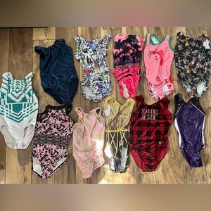 Leotard gymnastics bundle (12)